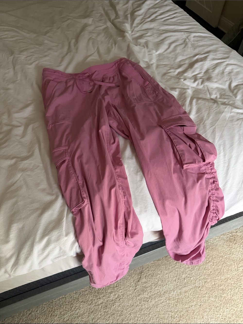 Lululemon dance studio relaxed fit pants in pink frosting size small